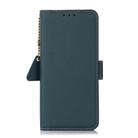 For Sony Xperia 1 VI Side-Magnetic TJ Genuine Leather RFID Phone Case(Green) - 3