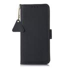 For Sony Xperia 10 VI Side-Magnetic TJ Genuine Leather RFID Phone Case(Blue) - 3