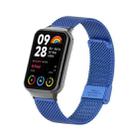 For Xiaomi Mi Band 8 Pro 18mm Steel Mesh Buckle Metal Watch Band(Royal Blue) - 1