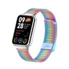 For Xiaomi Mi Band 8 Pro 18mm Steel Mesh Buckle Metal Watch Band(Colorful) - 1