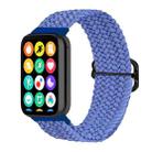 For Xiaomi Smart Band 9 Pro / 8 Pro 18mm Buckle Nylon Braided Watch Band(Blue) - 1