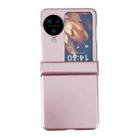 For OPPO Find N3 Flip Three-stage Pearlescent Paint PC Shockproof Phone Case(Rose Gold) - 1
