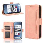 For Nothing Phone 2a Skin Feel Calf Texture Card Slots Leather Phone Case(Pink) - 1