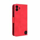 For Nothing CMF Phone 1 Skin Feel Calf Texture Card Slots Leather Phone Case(Red) - 3