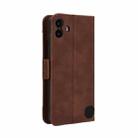 For Nothing CMF Phone 1 Skin Feel Calf Texture Card Slots Leather Phone Case(Brown) - 3