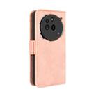 For Nothing Phone 3a Pro Skin Feel Calf Texture Card Slots Leather Phone Case(Pink) - 3