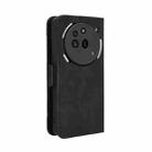 For Nothing Phone 3a Pro Skin Feel Calf Texture Card Slots Leather Phone Case(Black) - 3