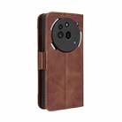 For Nothing Phone 3a Pro Skin Feel Calf Texture Card Slots Leather Phone Case(Brown) - 3