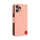 For Nothing CMF Phone 2 Pro Skin Feel Calf Texture Card Slots Leather Phone Case(Pink) - 3