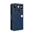 For Nothing Phone 3 Skin Feel Calf Texture Card Slots Leather Phone Case(Blue) - 3