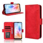 For Doogee X98 Skin Feel Calf Texture Card Slots Leather Phone Case(Red) - 1