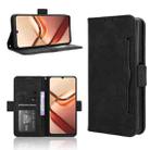 For Doogee Note 58 / Note 58 Pro Skin Feel Calf Texture Card Slots Leather Phone Case(Black) - 1