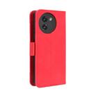 For Doogee Note 59 / Note 59 Pro Skin Feel Calf Texture Card Slots Leather Phone Case(Red) - 3