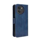 For Doogee Note 59 / Note 59 Pro Skin Feel Calf Texture Card Slots Leather Phone Case(Blue) - 3