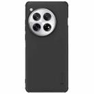 For OnePlus 12 NILLKIN Frosted Shield Pro PC + TPU Phone Case(Black) - 1