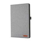 For Xiaomi Redmi Pad SE 8.7 4G Fabric Leather Tablet Case(Grey) - 2