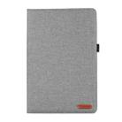 For Xiaomi Pad 7 / 7 Pro Fabric Leather Tablet Case(Grey) - 2