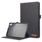 For Xiaomi Redmi Pad 8.8 2025 Fabric Texture Horizontal Flip Leather Tablet Case(Black) - 1