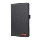 For Xiaomi Redmi Pad 8.8 2025 Fabric Texture Horizontal Flip Leather Tablet Case(Black) - 2