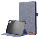 For Xiaomi Redmi Pad 8.8 2025 Fabric Texture Horizontal Flip Leather Tablet Case(Blue) - 1