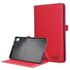 For Xiaomi Redmi Pad 8.8 2025 Fabric Texture Horizontal Flip Leather Tablet Case(Red) - 1
