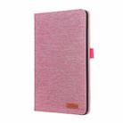 For Xiaomi Redmi Pad 8.8 2025 Fabric Texture Horizontal Flip Leather Tablet Case(Rose Red) - 2