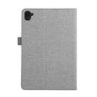 For Xiaomi Redmi Pad 8.8 2025 Fabric Texture Horizontal Flip Leather Tablet Case(Grey) - 3