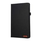 For Xiaomi Redmi Pad 2 Fabric Texture Horizontal Flip Leather Tablet Case(Black) - 2