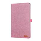 For Xiaomi Redmi Pad 2 Fabric Texture Horizontal Flip Leather Tablet Case(Rose Red) - 2
