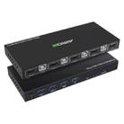 AIMOS AM-KVM401 4K 60Hz HDMI 4 In 1 Out KVM Switch - 1