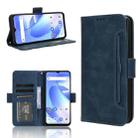 For Umidigi G3 / G3 Max / G3 Plus Skin Feel Calf Texture Card Slots Leather Phone Case(Blue) - 1