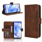 For UMIDIGI G3 / G3 Max / G3 Plus Skin Feel Calf Texture Card Slots Leather Phone Case(Brown) - 1