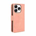 For Umidigi A15 / A15C Skin Feel Calf Texture Card Slots Leather Phone Case(Pink) - 3
