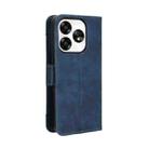 For Umidigi A15 / A15C Skin Feel Calf Texture Card Slots Leather Phone Case(Blue) - 3