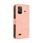 For Umidigi Bison X20 Skin Feel Calf Texture Card Slots Leather Phone Case(Pink) - 3