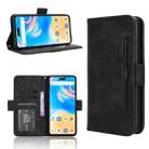 For Umidigi G6 5G Skin Feel Calf Texture Card Slots Leather Phone Case(Black) - 1