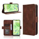 For Umidigi G9 5G / Note 90 Skin Feel Calf Texture Card Slots Leather Phone Case(Brown) - 1