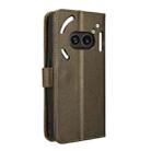 For Nothing Phone 2a Diamond Texture Leather Phone Case(Brown) - 3