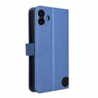 For Nothing CMF Phone 1 Diamond Texture Leather Phone Case(Blue) - 3