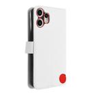 For Nothing CMF Phone 2 Pro Diamond Texture Leather Phone Case(White) - 3