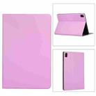 For Xiaomi Redmi Pad SE Voltage Elastic Texture Flip Tablet Leather Case(Purple) - 1