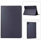 For Xiaomi Redmi Pad SE Voltage Elastic Texture Flip Tablet Leather Case(Dark Blue) - 1