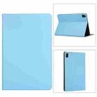 For Xiaomi Redmi Pad SE Voltage Elastic Texture Flip Tablet Leather Case(Light Blue) - 1