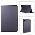 For Xiaomi Pad 6S Pro Voltage Elastic Texture Flip Tablet Leather Case(Dark Blue) - 1
