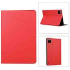 For Xiaomi Pad 6S Pro Voltage Elastic Texture Flip Tablet Leather Case(Red) - 1