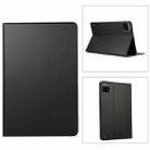 For Xiaomi Pad 6S Pro Voltage Elastic Texture Flip Tablet Leather Case(Black) - 1