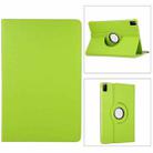 For Xiaomi Redmi Pad SE 360 Degree Rotation Litchi Texture Leather Tablet Case(Green) - 1