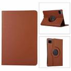 For Xiaomi Pad 6S Pro 12.4 360 Degree Rotation Litchi Texture Leather Tablet Case(Brown) - 1