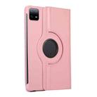 For Xiaomi Pad 7 Pro / Pad 7 360 Degree Rotation Litchi Texture Leather Tablet Case(Pink) - 3