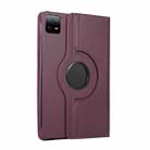 For Xiaomi Pad 7 Pro / Pad 7 360 Degree Rotation Litchi Texture Leather Tablet Case(Dark Purple) - 3